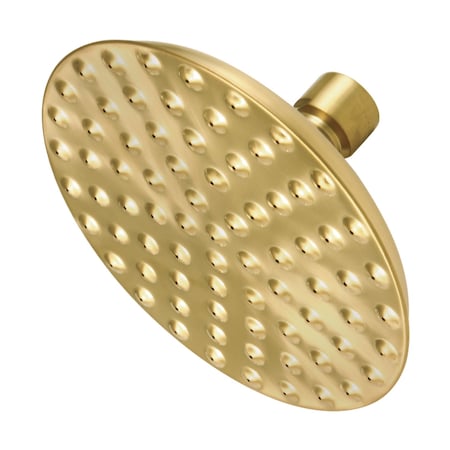Kingston Brass Shower Head, Brushed Brass, Wall Mount K135A7
